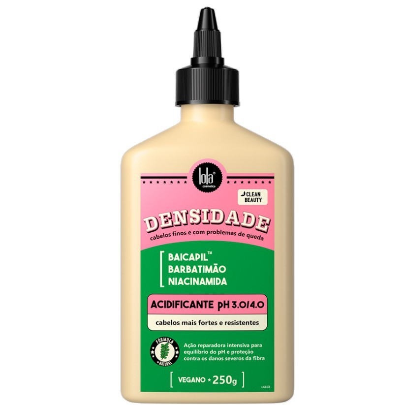 Acidificante Densidade Força e Resistencia 250ml Lola Cosmetics
