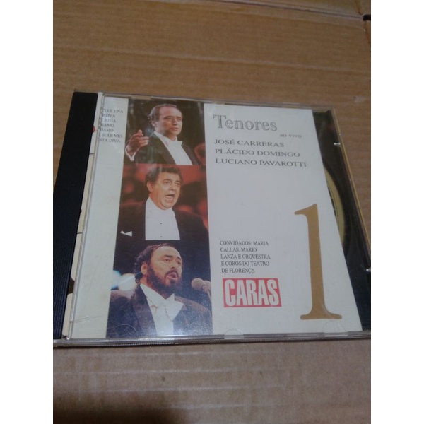 cd Os 3 tenores - revista Caras