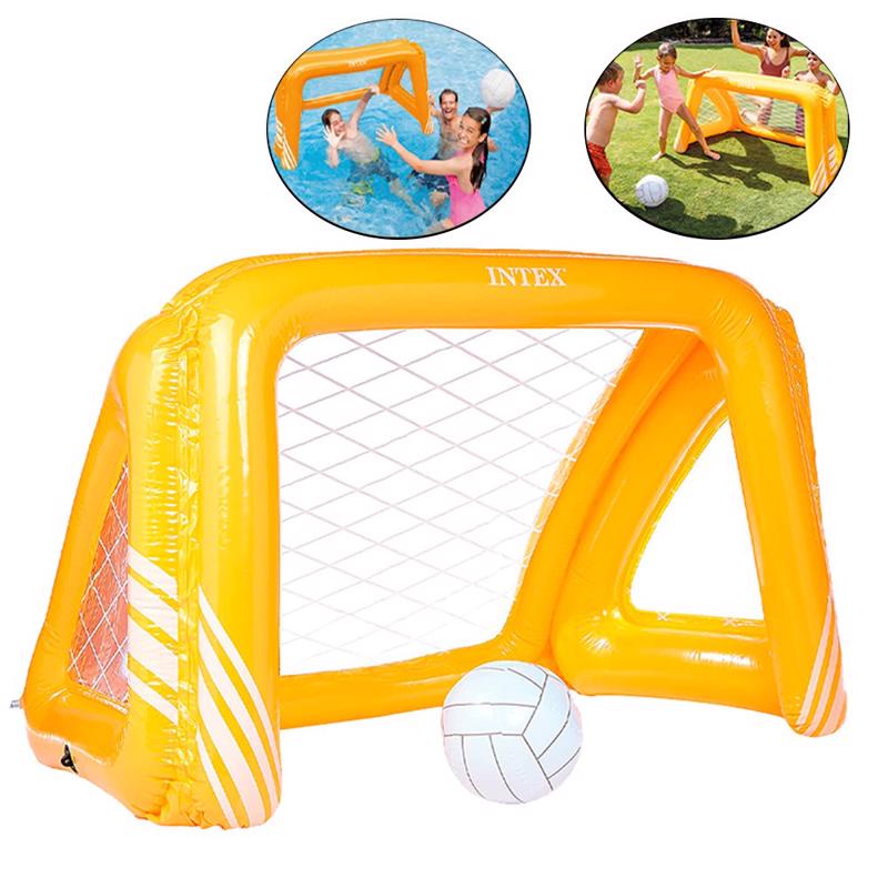 Kit Trave Polo Aquático para Piscina com Bola e Rede 5850799 INTEX em Oferta na Shopee
