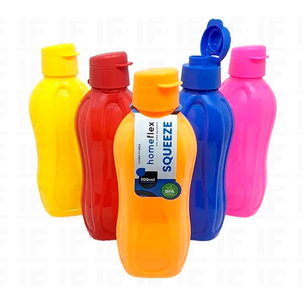 Squeeze  Plástica  Academia/ Atividades Físicas 700ml - Home & Living