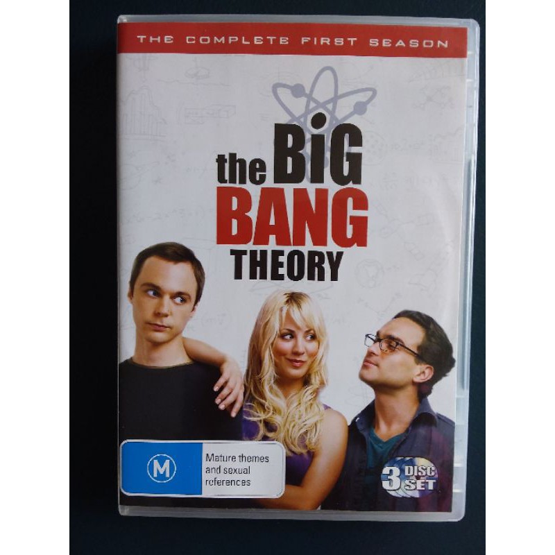 DVD the big bang theory season 1 (USADO) | Shopee Brasil