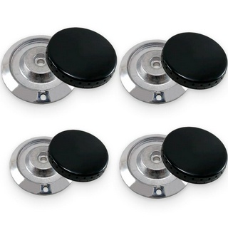 4 Queimadores + 4 Espalhadores Chef Fogão Electrolux 50sb Completo 1 Pequeno 2 Médio 1 Grande