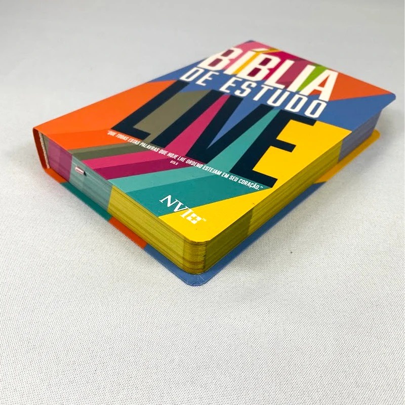 Bíblia de Estudo LIVE | NVI | Letra Média | Capa Luxo Live Tone · foto 2