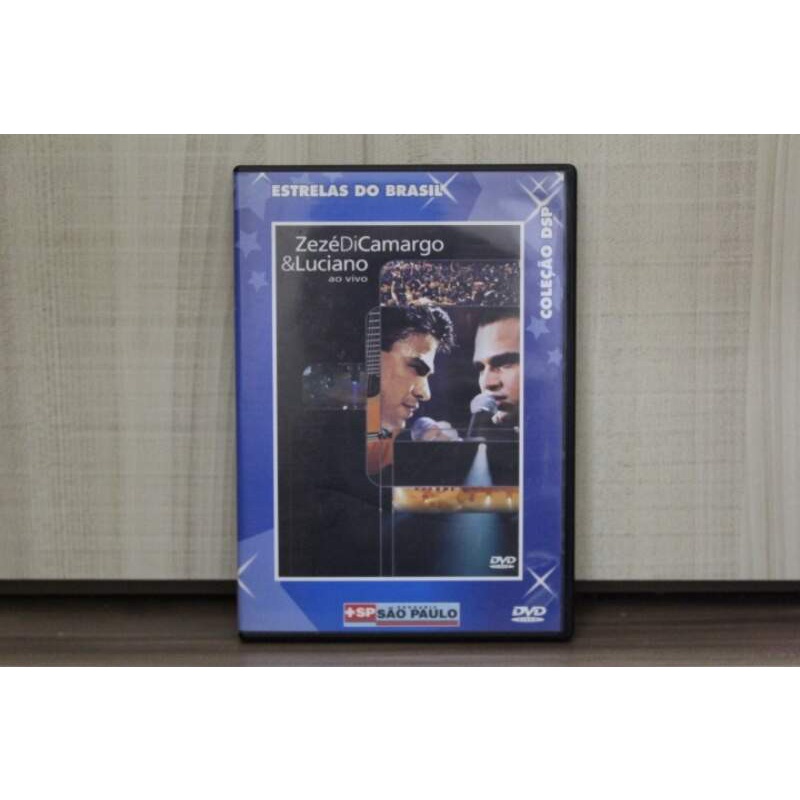 DVD Zezé di Camargo & Luciano	 - Drogaria São Paulo Estrelas do Brasil Sertanejo