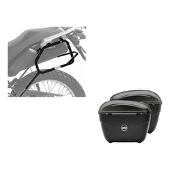 Suporte Tenere 250 Até 2015 Scam + Par Bau Lateral Givi E21n