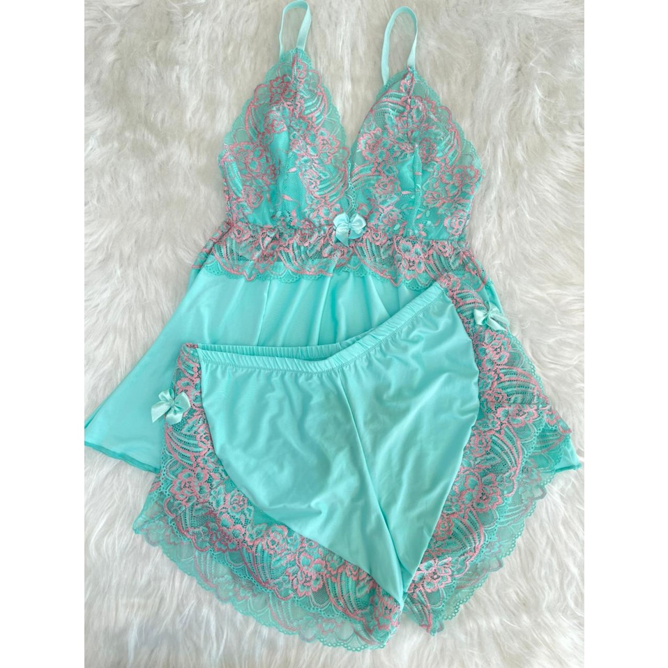 Conjunto Baby Doll Feminino Shopee Brasil