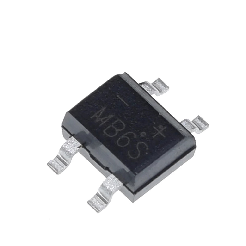 5x Ponte Retificadora Mb6s Ponte De Diodo 220V Reparo em Oferta na Shopee