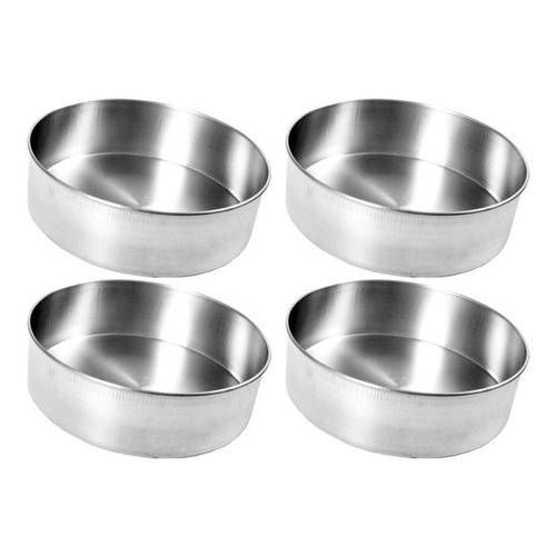 Forma Redonda Nº16 Assadeira Bolo Torta Kit Com 4 em Oferta na Shopee