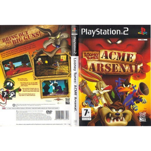 looney-tunes-acme-arsenal-ps2-shopee-brasil