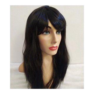 Peruca Longa enrolado /curto /Long Liso Fantasia Carnaval Festa decoração em Oferta na Shopee