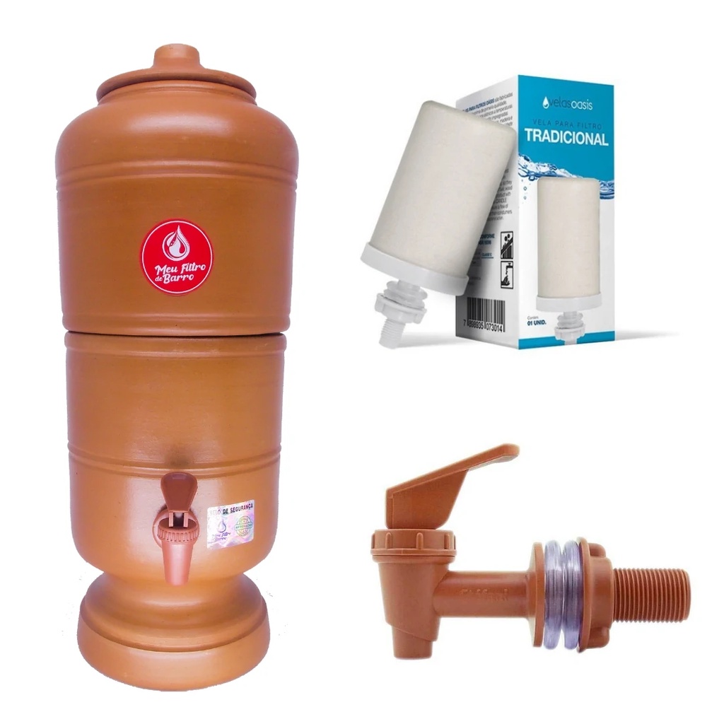 Purificador De Agua Bebedouro Filtrador Ceramica Original