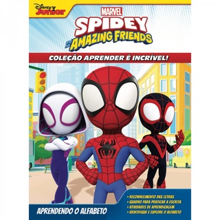 Aprender é Incrível Marvel - Spidey Aprendendo o Alfabeto