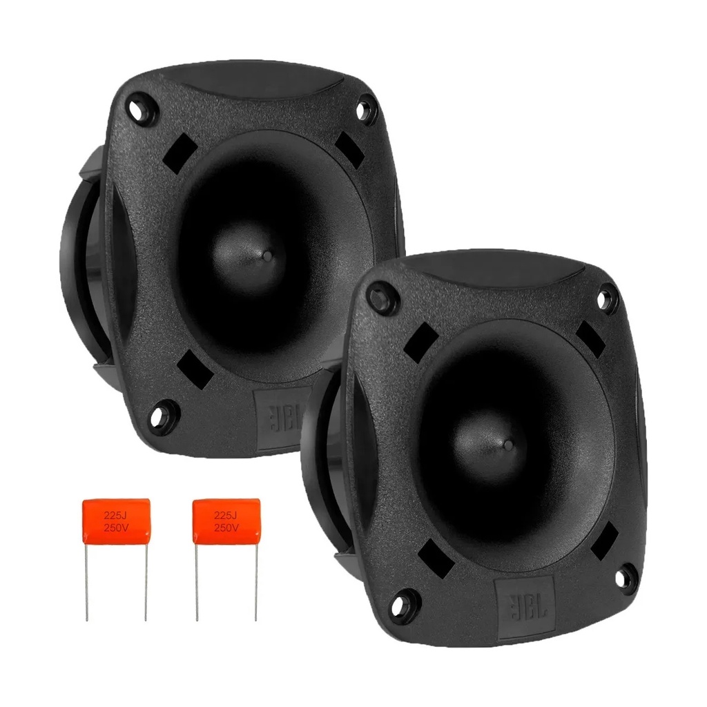 Par Super Tweeter Selenium St200 Som 100 Rms Profissional 8ohms + Capacitor