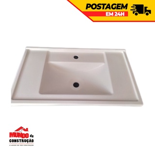 Pia de Banheiro Mármore Sintético/ Lavatório/ Cuba/ Lavabo