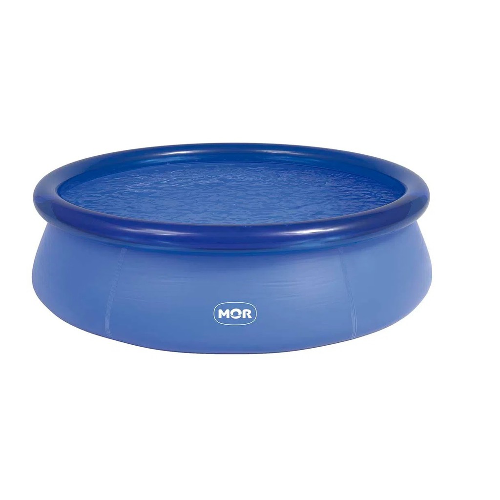 Piscina Inflável Redonda 1400 Litros + Kit Reparo - Mor em Oferta na Shopee