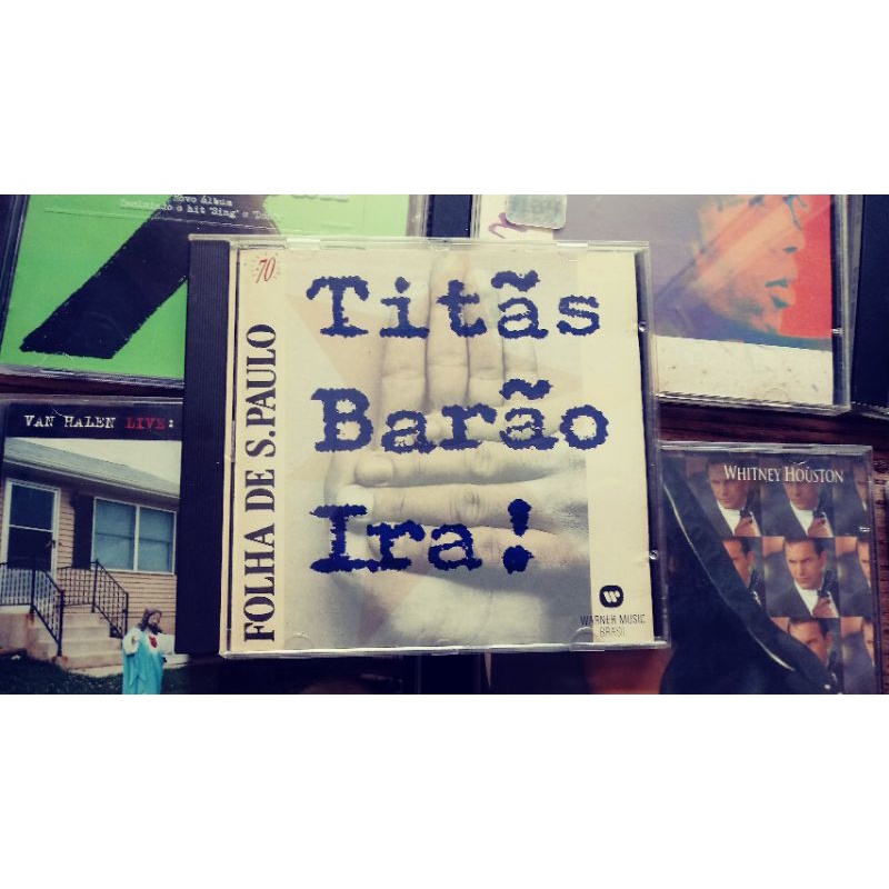 Cd PROMOCIONAL Titãs Barão Ira! - Folha De São Paulo