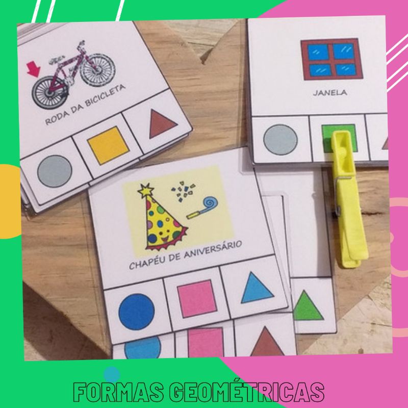 Jogo Pedagogico Formas Geometricas Shopee Brasil