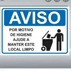 Placa Aviso Ajude Manter Este Local Limpo X Cm Shopee Brasil