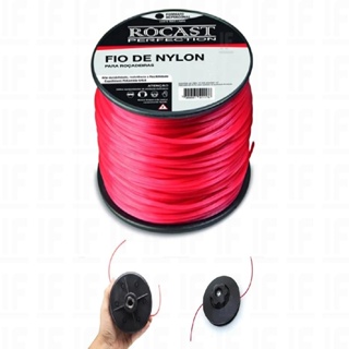 Fio Nylon Roçadeira Rolo Original em Oferta na Shopee