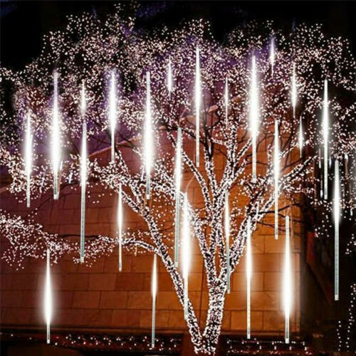 360 Luzes Led Solar Meteoro Chuveiro Chuva Árvore Corda Luz Ao Ar Livre  Jardim Festa De Natal Decoração | Shopee Brasil