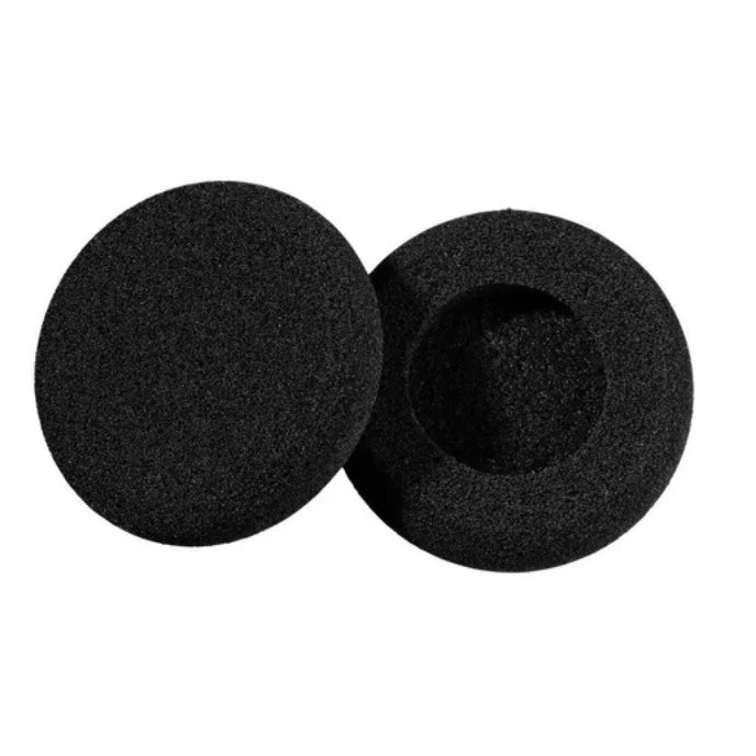 100pçs Espuma para Headsets Intelbrás, Earset, TopUse, Plantronics, AgemTech, Felitron entre outros