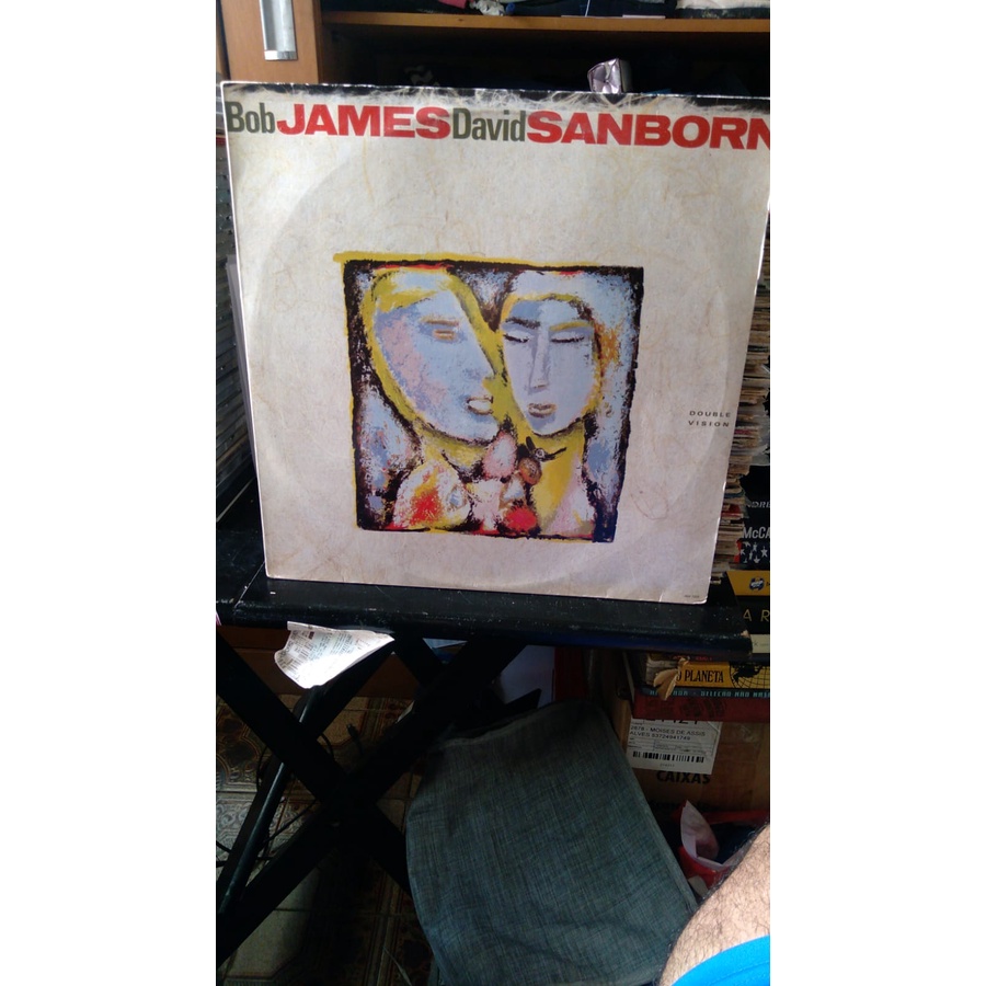 LP Bob James David Sanborn Double Vision(1986) Warner