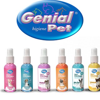 Perfume Pet para Cães e Gatos - Colônia Pet Perfume para Cachorro e Gato Genial Pet 110ml em Oferta na Shopee