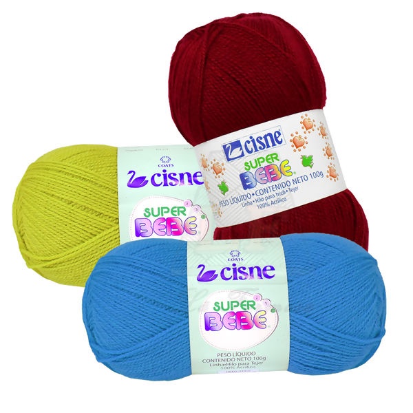 Lã Fio Super Bebê 100g Cisne 467 Metros Fio Crianças Bebês Itens I Antis Macio Alta Qualidade Várias Cores — R$ 29,99 em Shopee