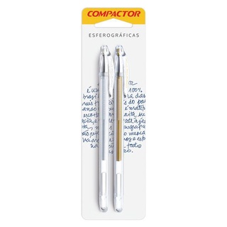 Caneta Esferográfica Compactor 07 Gel Blister