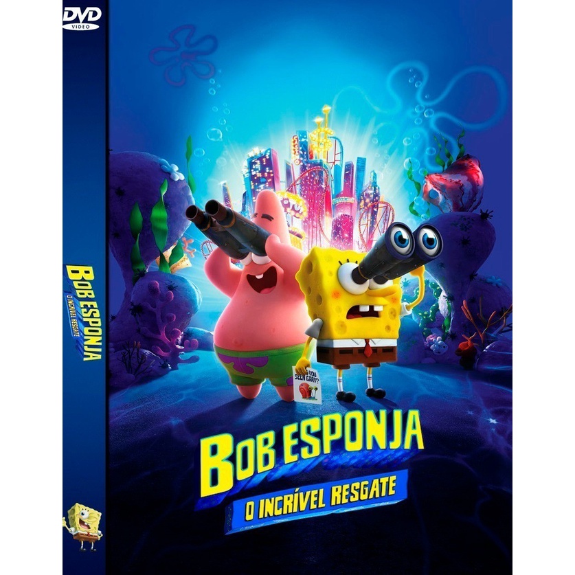 Dvd Bob Esponja - O Incrível Resgate (dublado Legendado) REF:04IE