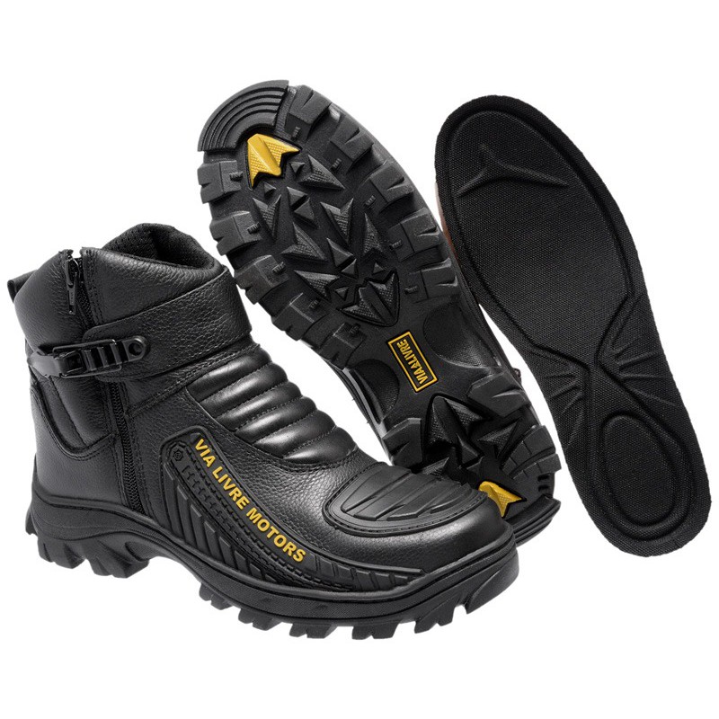 bota para andar de moto de trilha