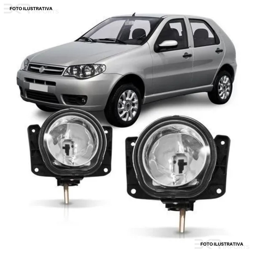 Par Farol Milha Palio G3 Zoiao Pitbull Economy Way Celebration em Oferta na Shopee