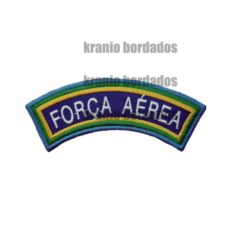 FORÇA AEREA AIRSOFT PAINTBALL PATCH BORDADO ENVIO IMEDIATO