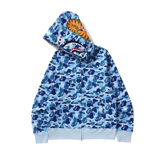 Moletom bape shark store camuflado