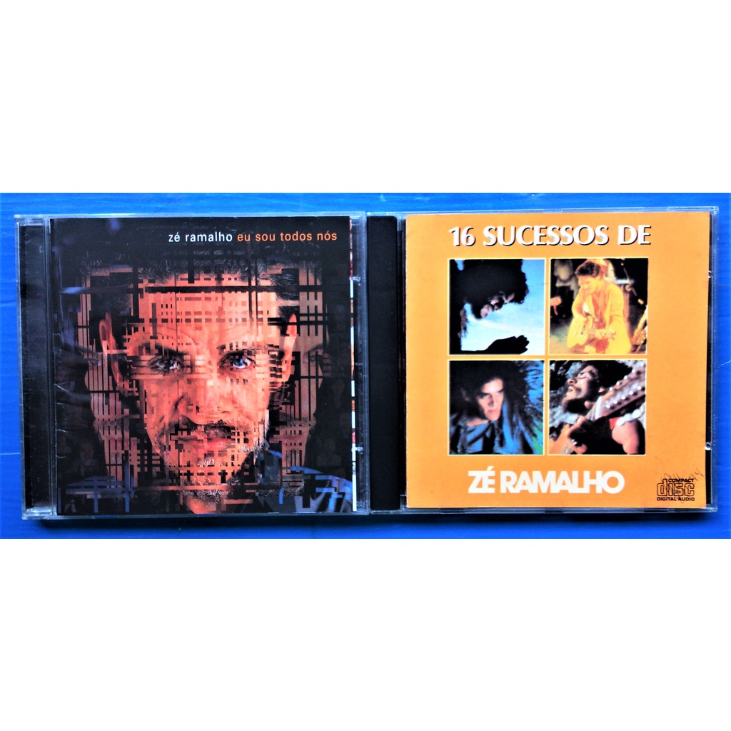 Cd Zé Ramalho - Eu Sou Todo Nós + 16 Sucessos De = São 2 Cds