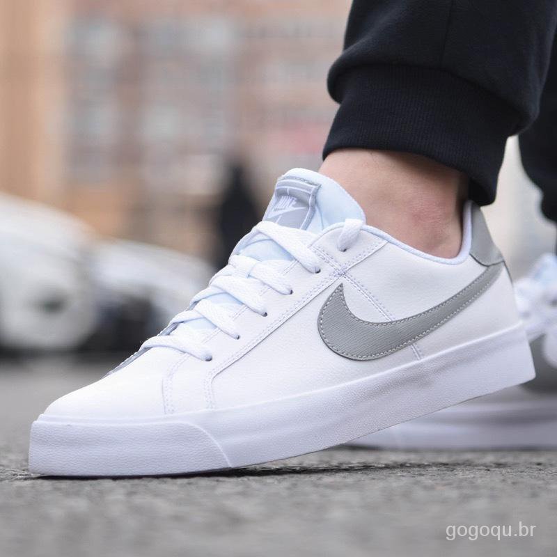 Tenis nike hot sale baixo branco