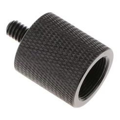 Adaptador Conversor Pedestal Microfone 5/8 P/ Rosca 1/4