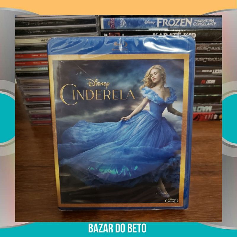 Bluray Filme Cinderela (Lacrado) (LEIA A DESCRIÇÃO)