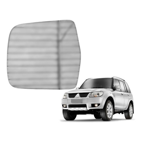 Lente Espelho Retrovisor Pajero Tr4 2010/... L200 Lado Esquerdo
