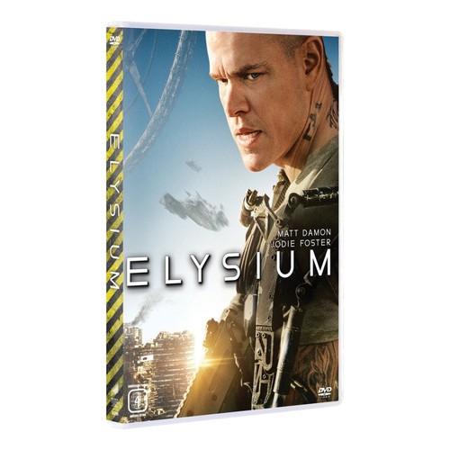 Dvd Elysium (lacrado), Com Matt Damon E Wagner Moura