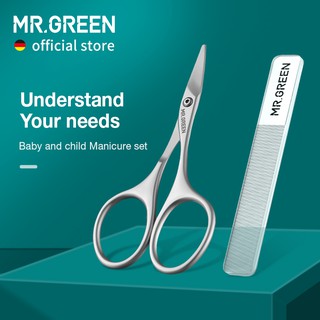 MR.GREEN Tesoura De Segurança Para Bebês Cortador De Unhas Recém-Nascidos Conveniente Ferramenta De Manicure Diária
