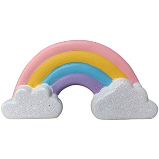 Cofrinho - Cofre - Enfeite Decorativo Festa Unicornio Arco Iris Em Ceramica em Oferta na Shopee