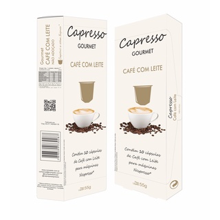 Café com leite Nespresso Cápsula Capresso