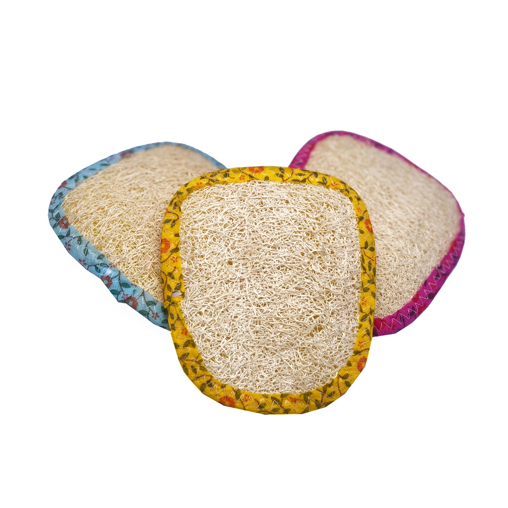 Kit 10 Buchas Vegetal Luva P 100% Natural Esfoliante Banho Limpeza Geral em Oferta na Shopee