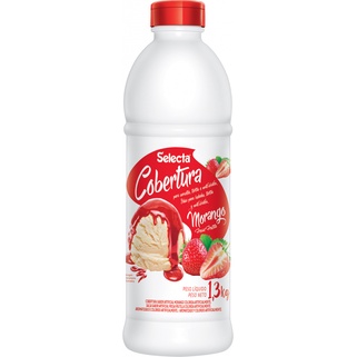 Cobertura Taca Selecta Morango 1,3kg