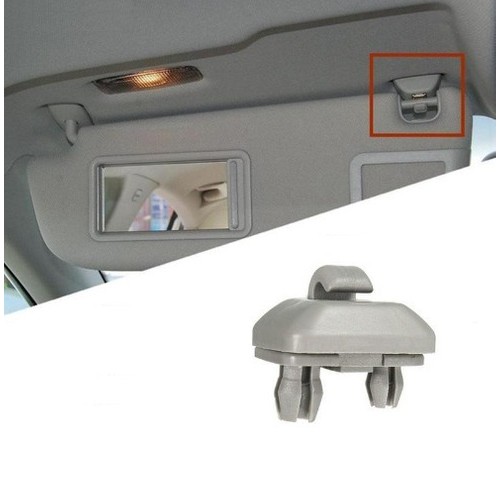Presilha Suporte Do Quebra Sol Teto Audi A1 A3 A4 A5 Q3 Q5 TT RS3 RS4 RS5 Cor Cinza