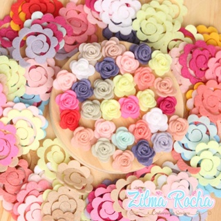 Pacotão de Mini Flor Espiral - Aproximadamente 100 Unidades - Escolha a Cor - NÃO SÃO AS FLORES PRONTAS em Oferta na Shopee