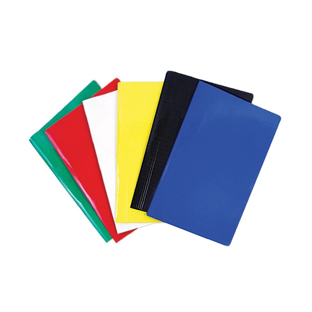 Pasta De Papel Com Grampo Trilho De Plástico Cores Diversas | Shopee Brasil