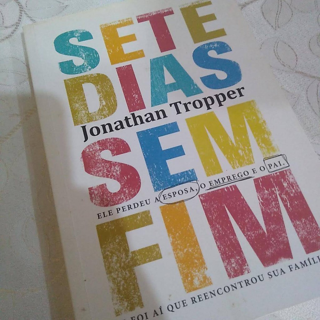 Livro Sete Dias Sem Fim de Jonathan Tropper , Ele perder a Esposa , o ...