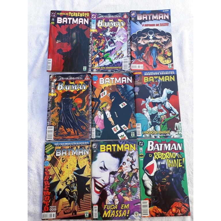 Batman Abril 14 Hq Gibi Formatinho de 1997
